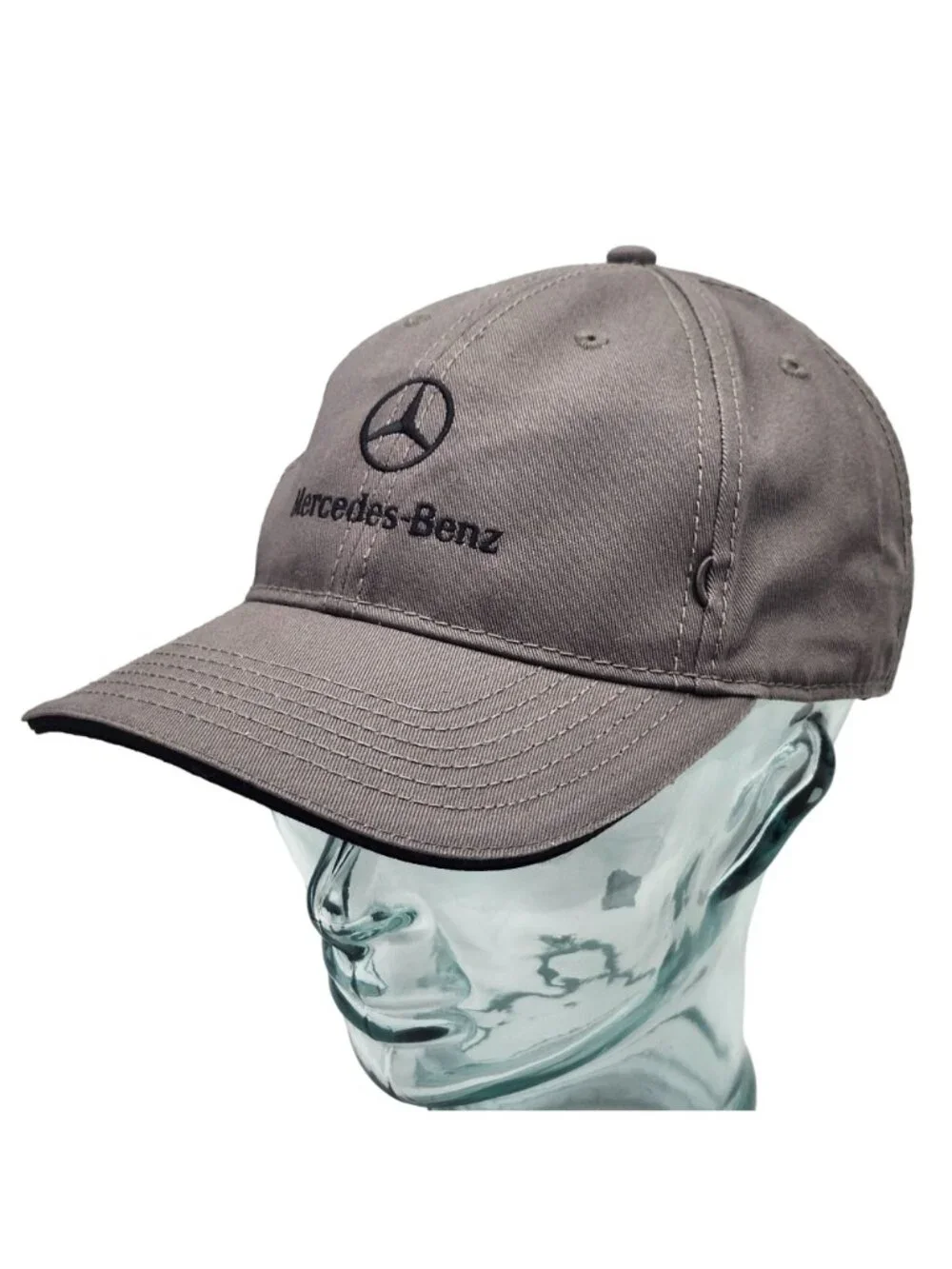 Mercedes-Benz Gray Adjustable Strap Baseball Cap Hat